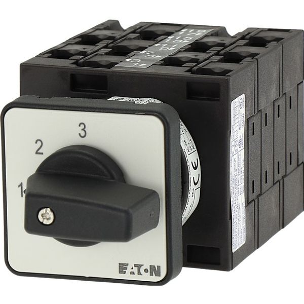 Step switches, T3, 32 A, flush mounting, 5 contact unit(s), Contacts: 9, 45 °, maintained, Without 0 (Off) position, 1-3, Design number 8270 image 4