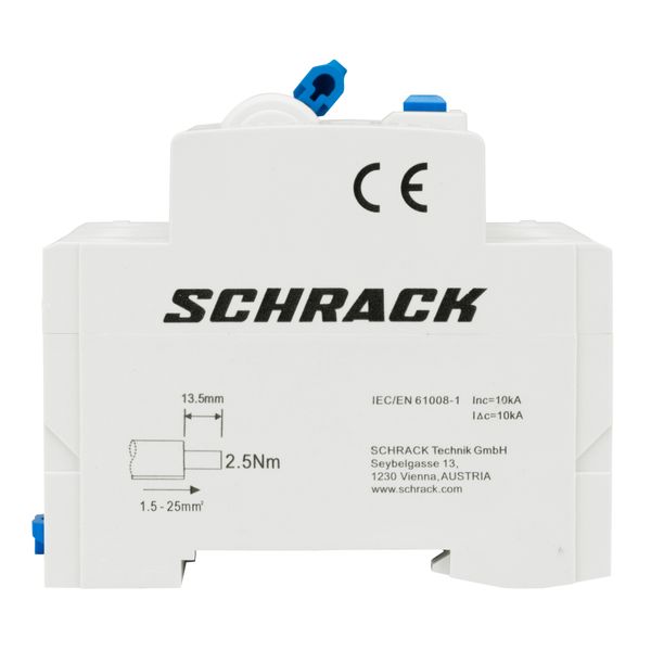 Residual Current Circuit Breaker 10kA, 25A, 4-pole, 30mA image 2