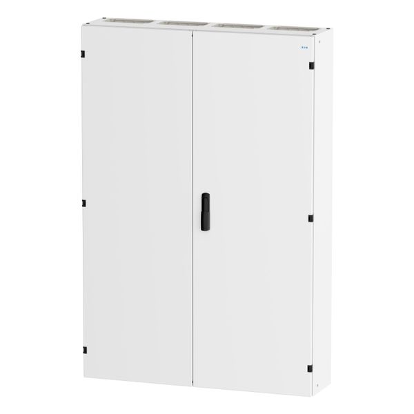 Floor-standing distribution board EMC2 empty, IP55, protection class II, HxWxD=1550x1050x270mm, white (RAL 9016) image 3