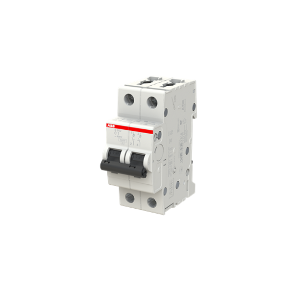 S202-B1 Miniature Circuit Breaker - 2P - B - 1 A image 2