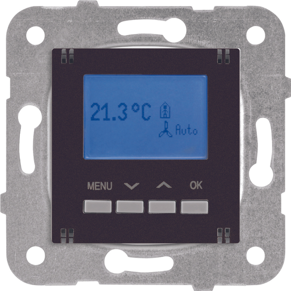 Karre Plus-Arkedia Dark Grey Digital Thermostat image 1