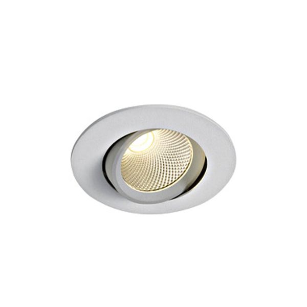 Marco LED recessed spot 7W 560lm 60ø 80 220-240V IP20 white image 1