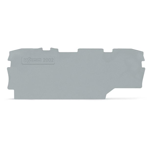 2002-1991 End and intermediate plate; 1 mm thick; gray image 2