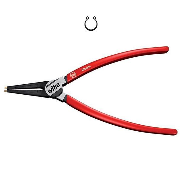 Classic circlip pliers with MagicTips®, straight For outer rings (shafts) A 0x140 mm image 2