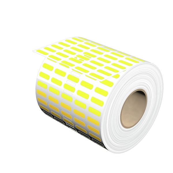 Device marking, Self-adhesive, halogen-free, 16.5 mm, Polyester, yello image 2