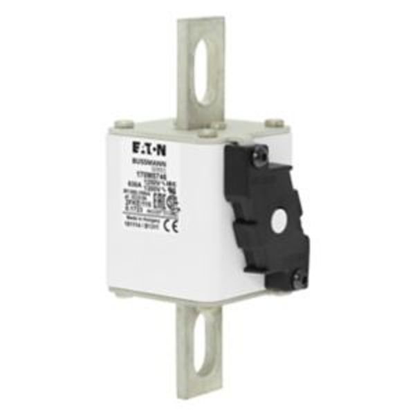 Fuse-link, high speed, 700 A, AC 1100 V, size 2, 61 x 77 x 160 mm, aR, IEC, UL, single indicator image 4