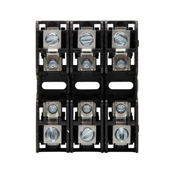 Eaton Bussmann series BCM modular fuse block, Box lug, Three-pole image 1