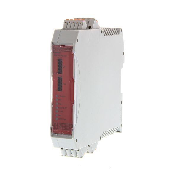 Safety relay unit, 24VDC, 2 safety 5A, aux. output image 3