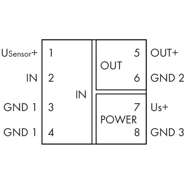 Isolation amplifier Current input signal Current and voltage output si image 8