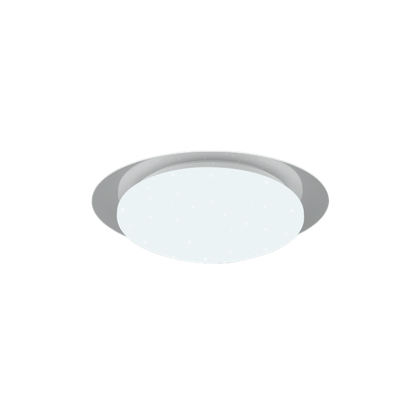 Frodeno H2O LED ceiling lamp 35 cm transparent RGBW image 1