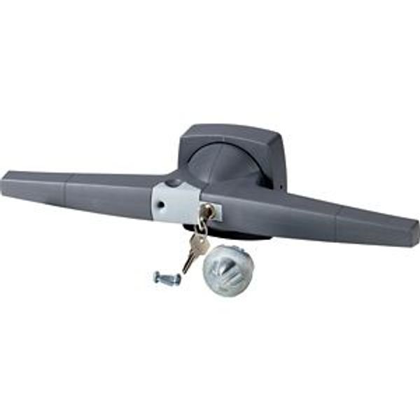 Toggle, 14mm, door installation, gray, cylinder lock image 2