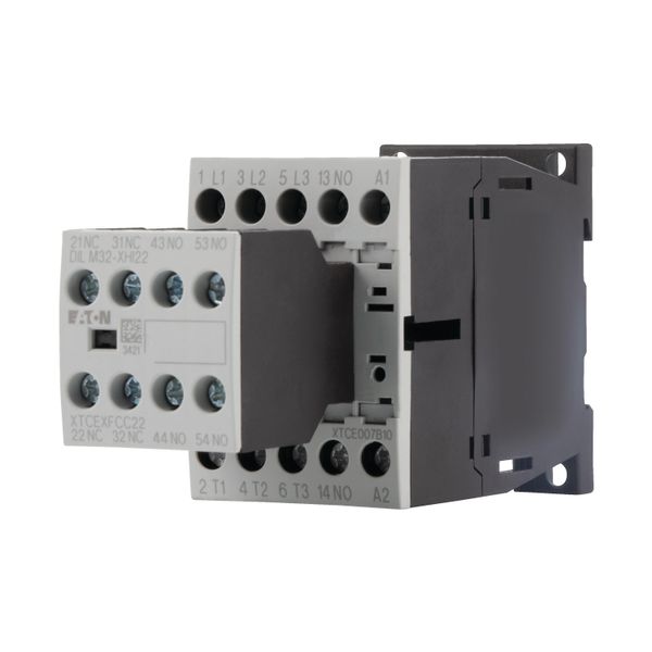 Contactor, 380 V 400 V 3 kW, 3 N/O, 2 NC, 230 V 50 Hz, 240 V 60 Hz, AC operation, Screw terminals image 11