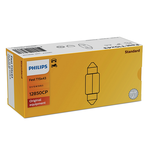 12850CP PHILIPS Festoon T15x43 image 1