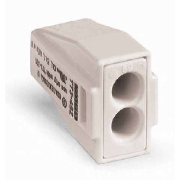 PUSH WIRE® connector for junction boxes for solid and stranded conduct image 1