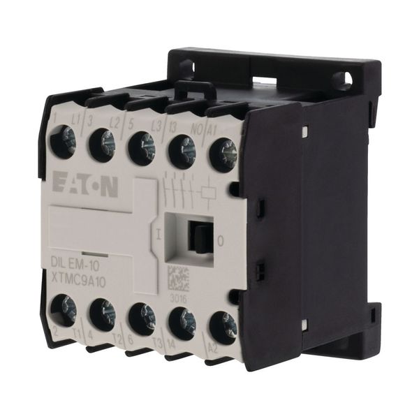 Contactor, 400 V 50 Hz, 440 V 60 Hz, 3 pole, 380 V 400 V, 4 kW, Contacts N/O = Normally open= 1 N/O, Screw terminals, AC operation image 15