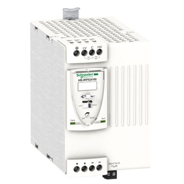 Regulated Switch Power Supply, 1 or 2-phase, 100..500V, 24V, 10 A image 2