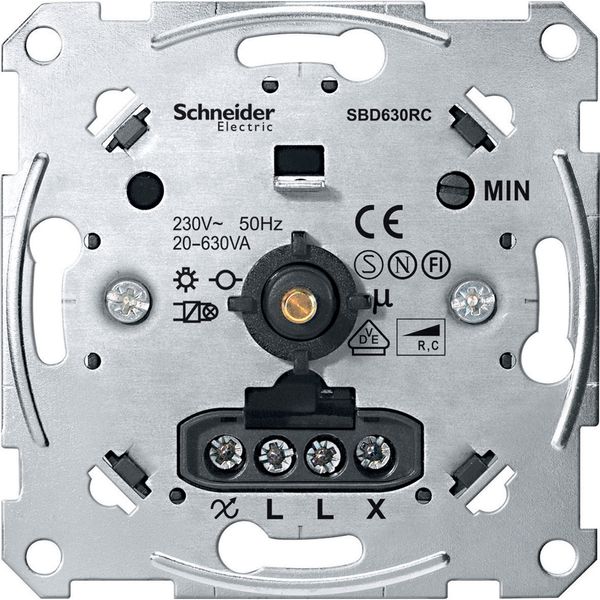 Rotary dimmer insert for capacitive load, 20-630 W image 1