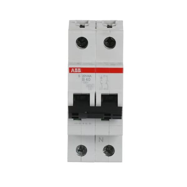 S201-B40NA Miniature Circuit Breaker - 1+NP - B - 40 A image 5