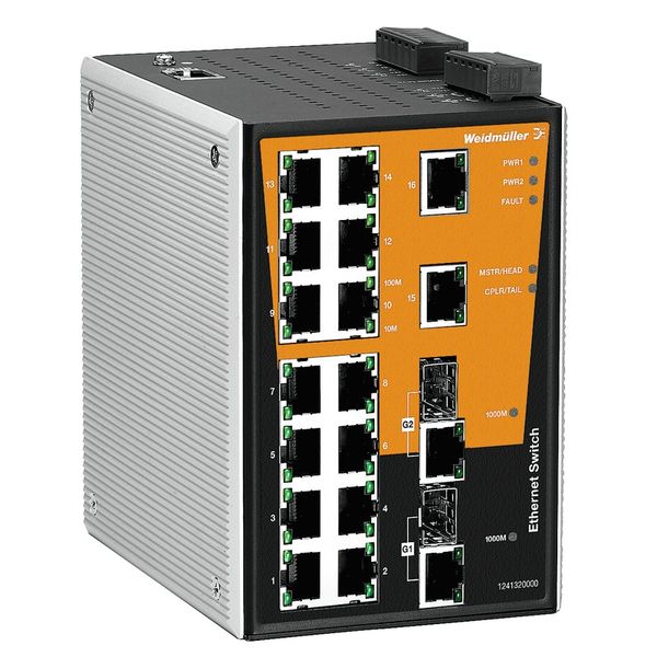 Network switch (managed), managed, Fast/Gigabit Ethernet, Number of po image 1