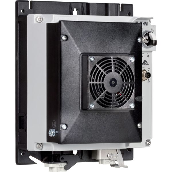 Speed controllers, 8.5 A, 4 kW, Sensor input 4, AS-Interface®, S-7.4 for 31 modules, HAN Q4/2, STO (Safe Torque Off), with fan image 21