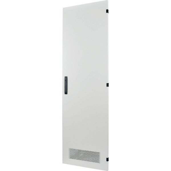 Door to switchgear area, ventilated, L, IP30, HxW=2000x1200mm, grey image 4