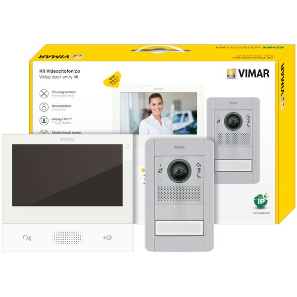 Tab7S w+41006 1-Fam. IP video entry kit image 1