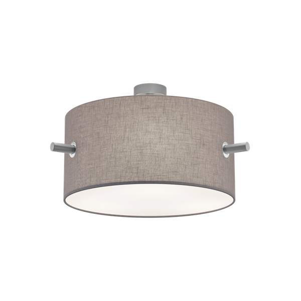 Camden ceiling lamp 3xE27 brushed steel image 1