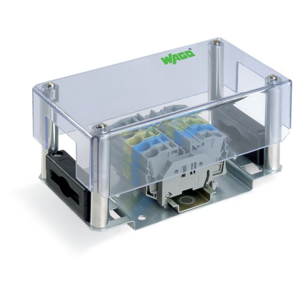 Supply module for flat cable 5 x 10 mm² transparent image 2