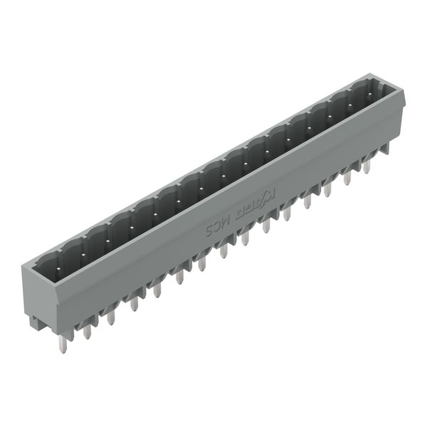 THT male header 1.0 x 1.0 mm solder pin straight gray image 6