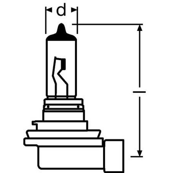 64211ULT-01B 55W 12V PGJ19-2 BLI OSRAM image 2