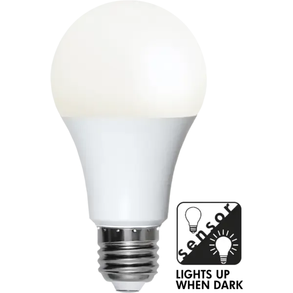 LED Lamp E27 A60 Sensor opaque image 1