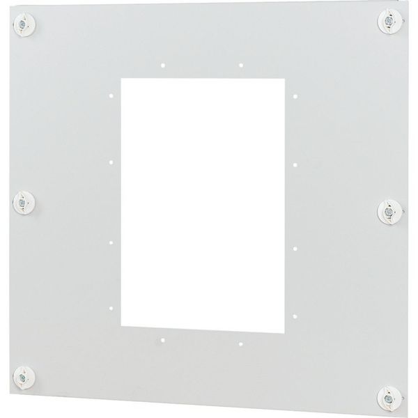 Front plate IZMX16, withdrawable, HxW=500x600mm image 3