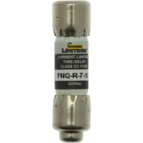 Fuse-link, LV, 7.5 A, AC 600 V, 10 x 38 mm, 13⁄32 x 1-1⁄2 inch, CC, UL, time-delay, rejection-type image 1