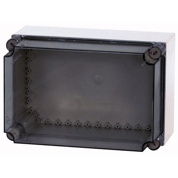 Insulated enclosure, smooth sides, HxWxD=250x375x225mm image 1