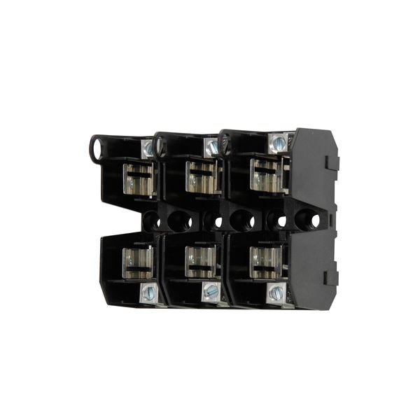 Eaton Bussmann series JM modular fuse block, 600V, 35-60A, Box lug, Three-pole image 1