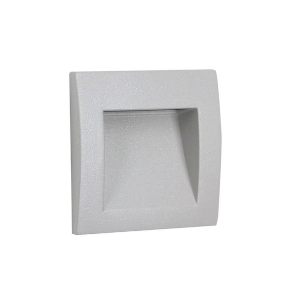 Recessed wall lighting IP65 Face LED 1W 4000K Grey 46lm image 1
