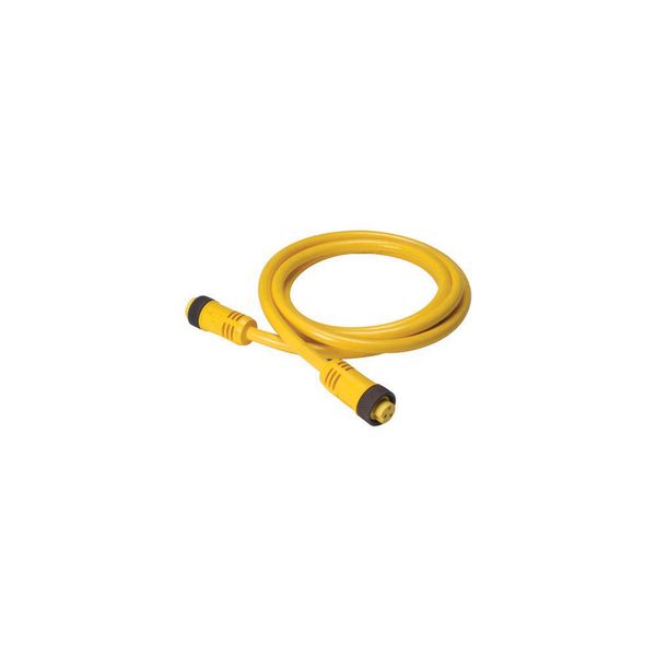 Connection cable, 4p, DC current, coupling M12 flat, plug M12 flat, L=5m image 3