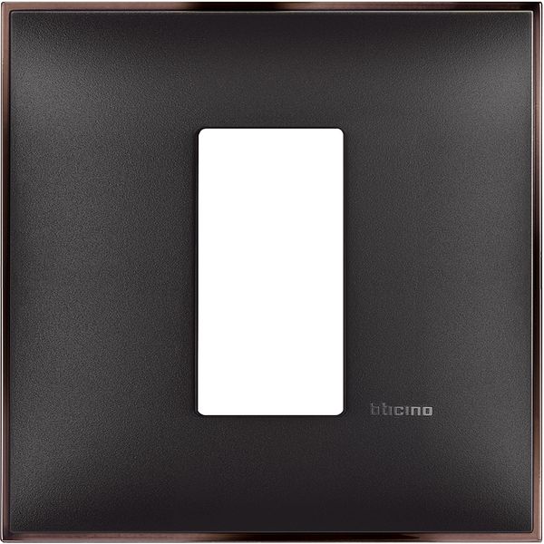 CLASSIA - cover plate 1P black nickel image 1