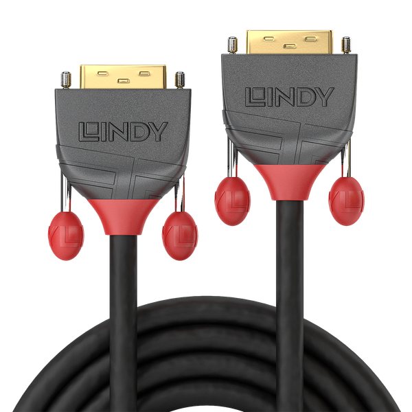 15m DVI-D SLD Single Link Cable, Anthra Line DVI-D Single Link Male to Male image 2