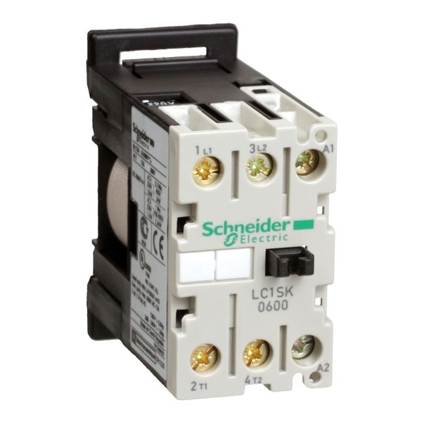 TeSys SK mini contactor - 2P (2 NO) - AC-3 - 690 V 6 A - 110 V AC coil image 3