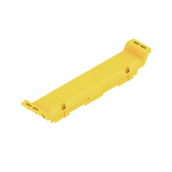 Cover, IP20 in installed state, Plastic, Traffic yellow, Width: 17.5 m image 1