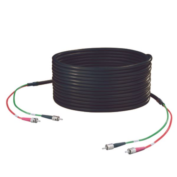 (Assembled) Fibre-optic data cable, Break-out dragline, ST IP 20, ST I image 1