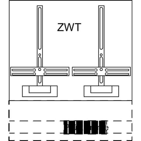 KF414 Metering exchange board, Field width: 2, Rows: 0, 450 mm x 520 mm x 160 mm, IP2XC image 5