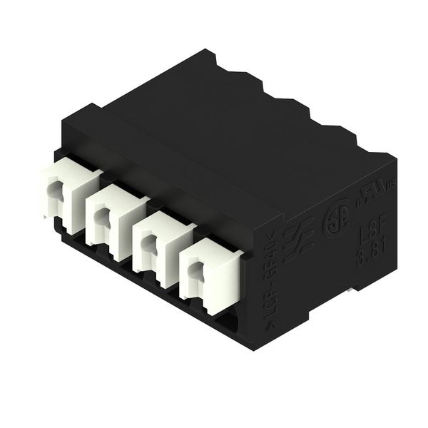PCB terminal, 3.81 mm, Number of poles: 4, Conductor outlet direction: image 2