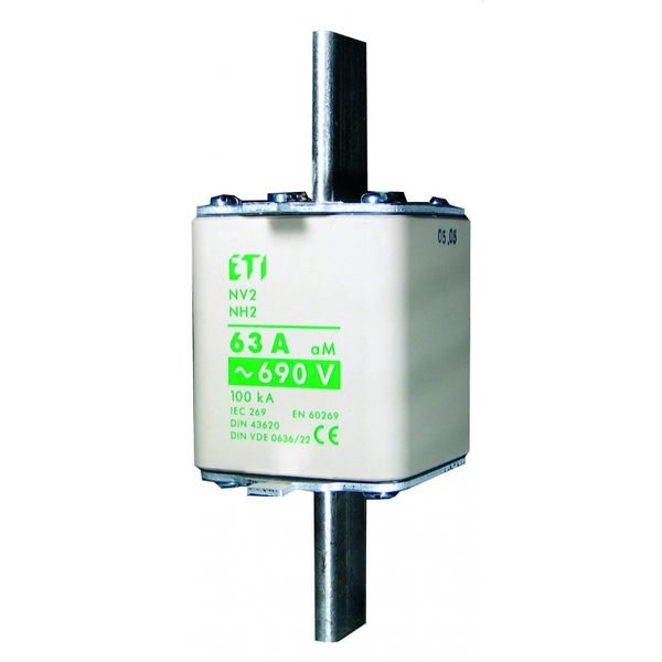 Fuse link, NH2 aM 224A/690V image 1