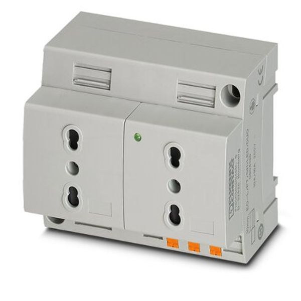 EO-L/PT/SH/LED/DUO - Double socket image 3