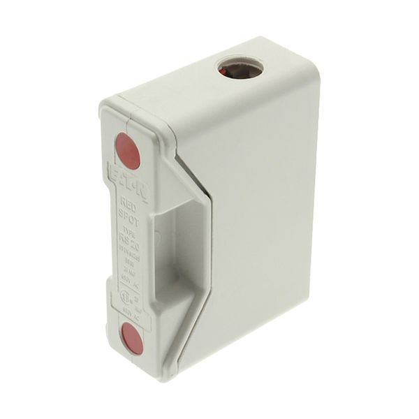 Fuse-holder, LV, 20 A, AC 690 V, BS88/A1, 1P, BS, front connected, white image 6