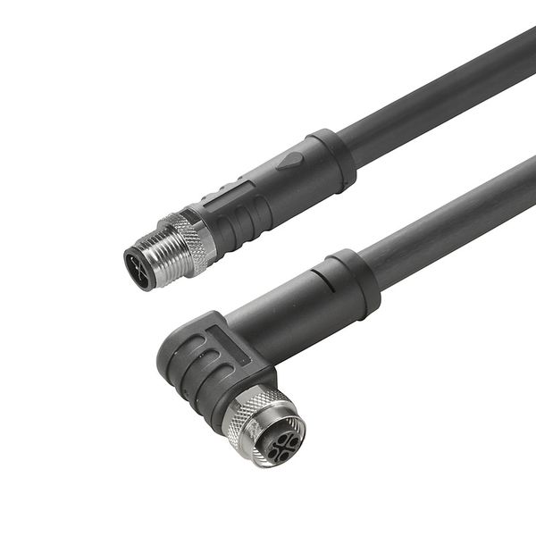 Sensor-actuator Cable (assembled), Connecting line, M12 / M12, Number  image 2