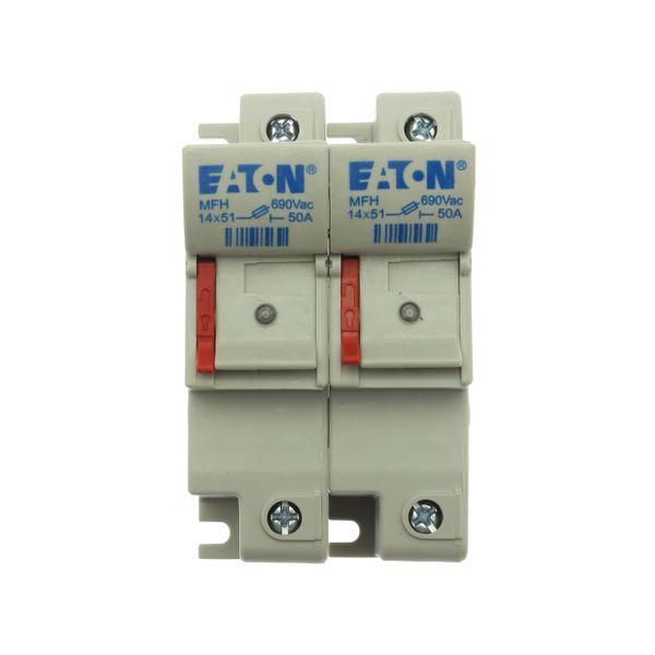 Fuse-holder, low voltage, 50 A, AC 690 V, 14 x 51 mm, 2P, IEC image 9