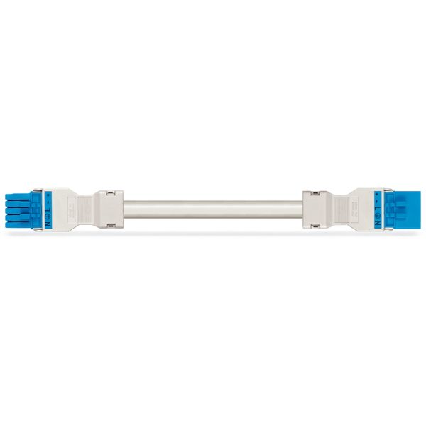 pre-assembled interconnecting cable Eca Socket/plug blue image 3